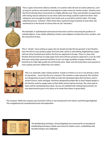 Ancient Baghdad 900AD - History plan and resources | Teaching Resources