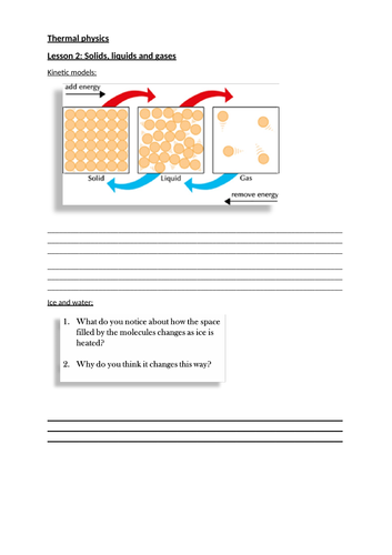 OCR A level Physics, thermal physics *COMPLETE* lesson series ...