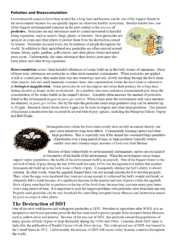 Disruption to Food Chains Biology Diagrams
