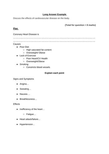 Unit 3 Anatomy and Physiology | Teaching Resources