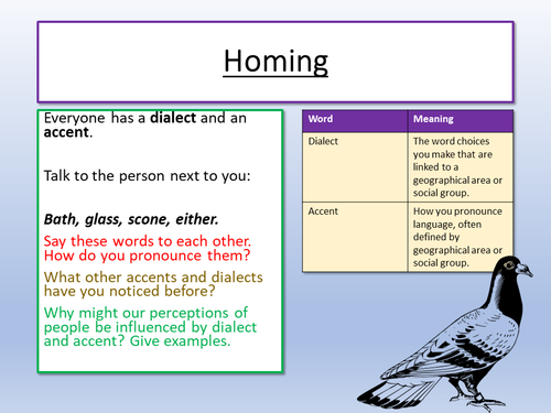 Homing | Teaching Resources