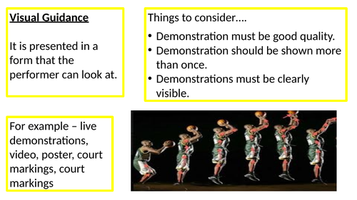 GCSE Types of Guidance