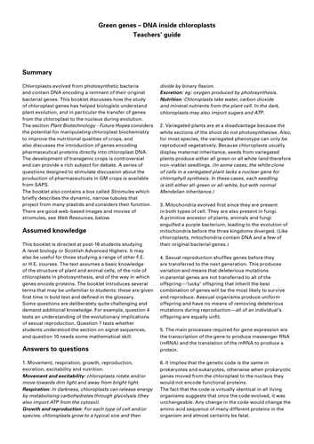 AQA A level Biology - 3.5.1 Photosynthesis 1 - The leaf & chloroplast ...