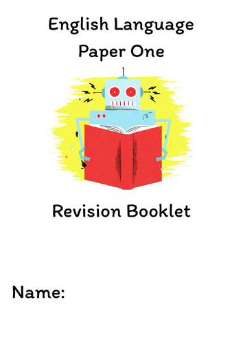 GCSE English Language Paper One Booklet | Teaching Resources