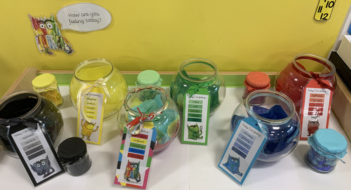 The Colour Monster Daily Check In | Teaching Resources