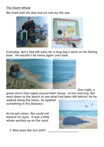 Year 2 The Storm Whale | Teaching Resources