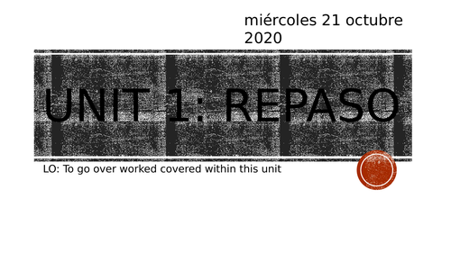 Spanish AQA GCSE unit 1