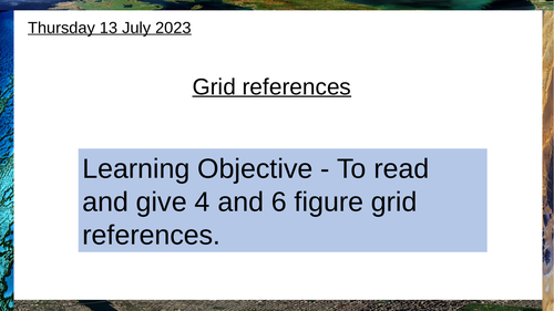 Ordnance Survey Teaching Resources