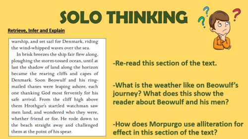 Beowulf - Michael Morpurgo - Whole Class Reading Lessons! | Teaching ...