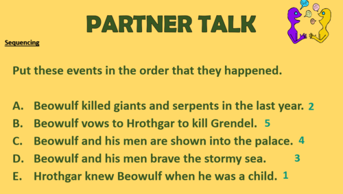 Beowulf - Michael Morpurgo - Whole Class Reading Lessons! | Teaching ...