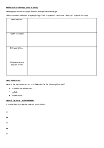 New Spec Health and Social Care RO35 Health Promotion Campaign Task 1a ...