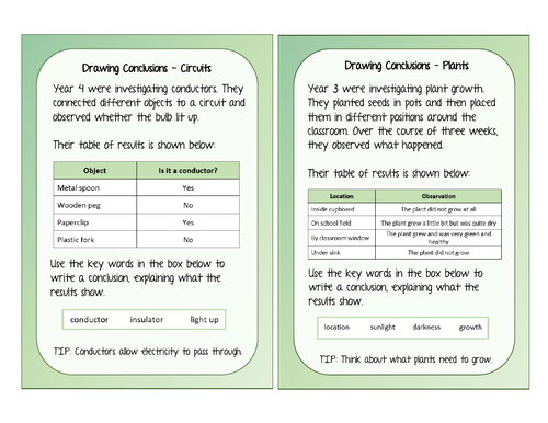 Science Challenge Cards | Teaching Resources