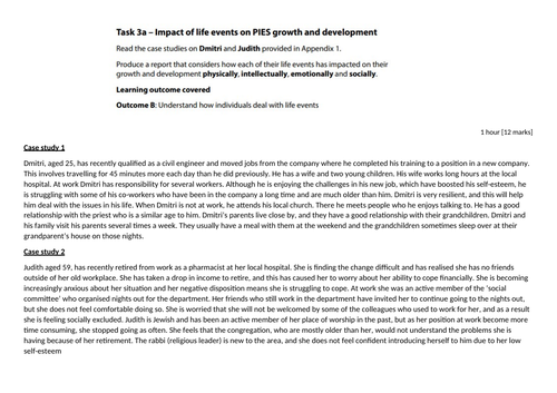 Component 1- Task 3a ONLY