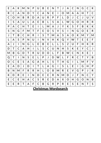 Word Searches | Teaching Resources