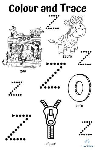 Phonics Worksheet - Sound z | Teaching Resources