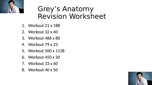 GREYS ANATOMY WORKSHEET 24