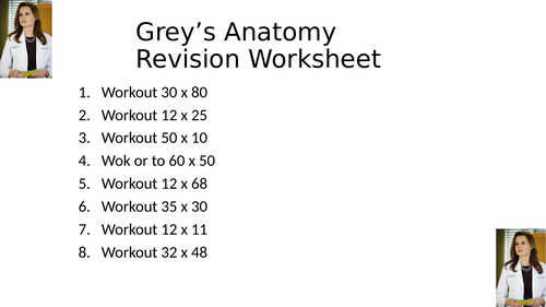 GREYS ANATOMY WORKSHEET 25