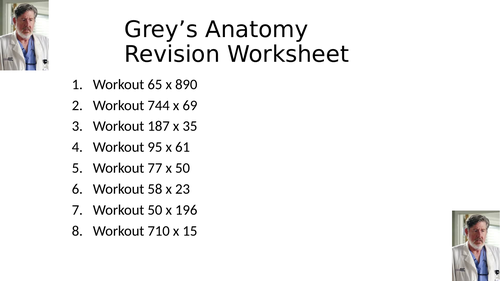 GREYS ANATOMY WORKSHEET 28