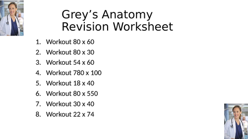 GREYS ANATOMY WORKSHEET 8