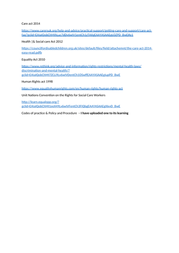 Cache L2 HSc Equality, Diversity and Rights in Health and Social Care ...