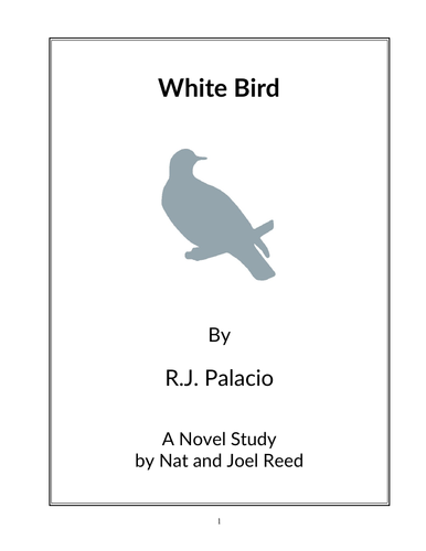 White Bird Book Summary Activity