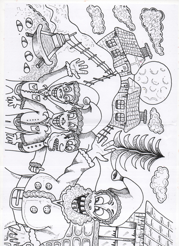 CHRISTMAS COLOURING WORKSHEET 1 | Teaching Resources