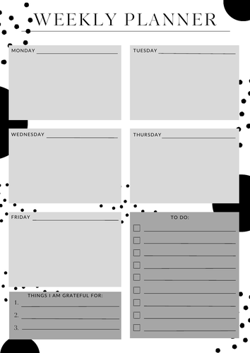 Dotty Weekly Planner 