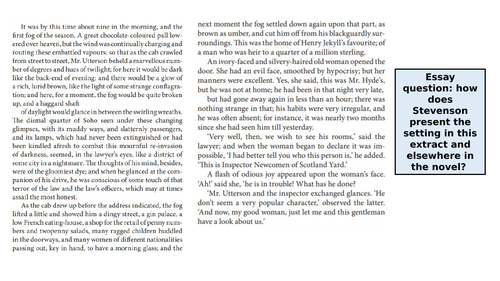 THESIS STATEMENT WRITING RESOURCES (GCSE English Literature) | Teaching