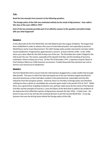 AQA History NEA Lesson 17 | Teaching Resources