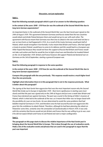 AQA History NEA Lesson 18 | Teaching Resources