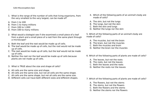 Year 7 - Cells - L1.Microscopes - Activate Book 1