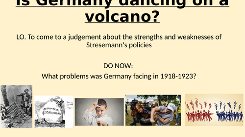 Weimar Germany - Streseman