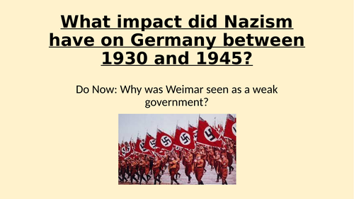 case study of nazi germany notes