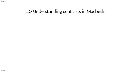 Macbeth analysis of all 5 acts in 5 handy power points | Teaching Resources