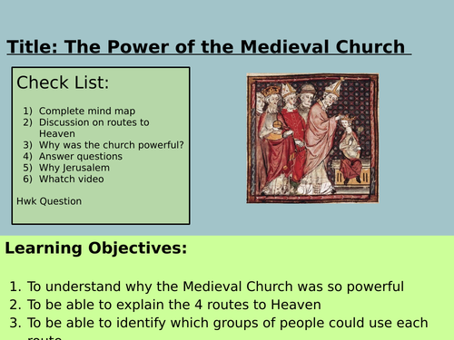 Key Stage 3: The Crusades!!! 4x1hr Lessons | Teaching Resources