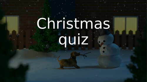 FREE Christmas quiz | Teaching Resources