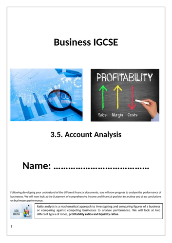 Account analysis