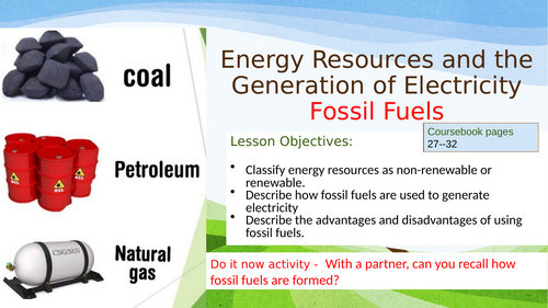 Energy Resources and the Generation of Electricity - Environmental Management