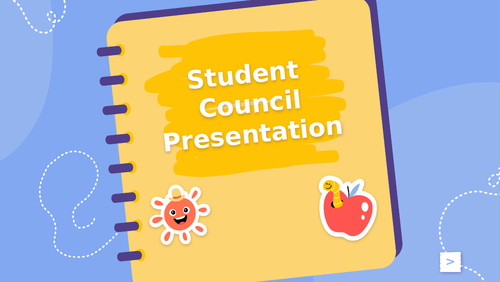 how to make a presentation for student council