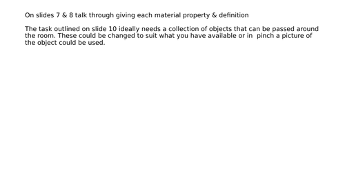 Material Properties - WJEC Engineering | Teaching Resources