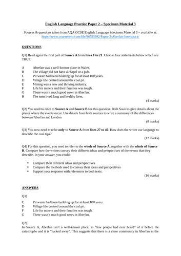 gsce-english-language-paper-2-grade-9-answers-questions-teaching