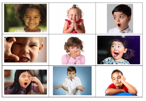 Emotions picture cards | Teaching Resources