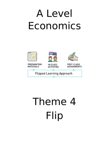 Pearson Edexcel - A Level Economics - Flip Learning Booklets - Theme 1 ...