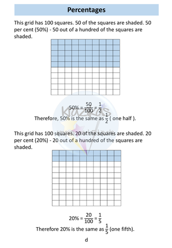 Percentages Workbook Level 1 Maths Functional Skills | Teaching Resources
