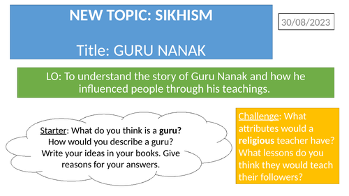 RE - KS3 Sikhism Bundle