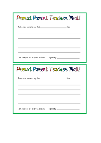 Teacher mail postcards | Teaching Resources