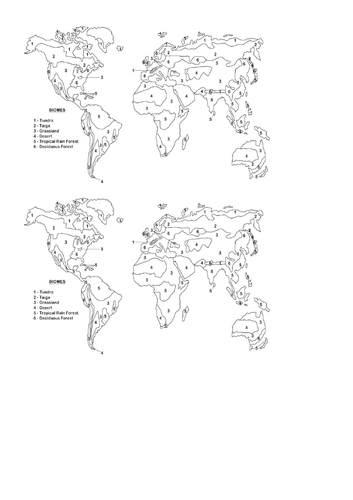 WJEC GCSE Theme 5: Lesson 9: Biomes & Ecosystems