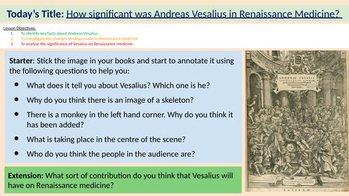 Renaissance Medicine - Vesalius