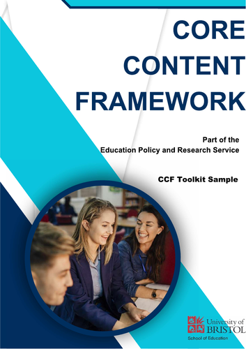 Core Content Framework (CCF) Toolkit Sample | Teaching Resources
