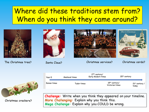 History Christmas Traditions Teaching Resources 